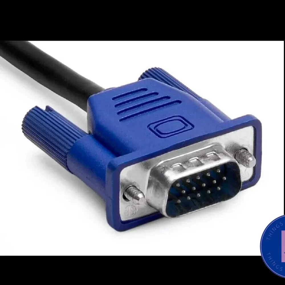 1.5M 15 PIN VGA TO VGA Cable For LED LCD TV Monitor PC projector USB DOCK HDTV
